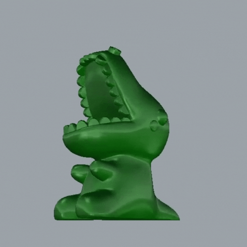 Dinosaurio aretes - S203D04