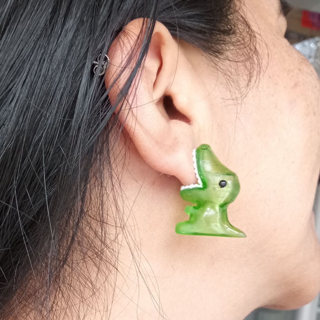 Dinosaurio aretes - S203D04