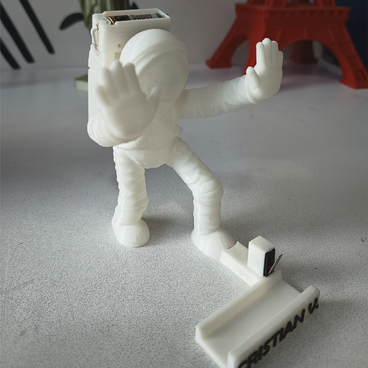 Astronauta soporte celular - S203D61