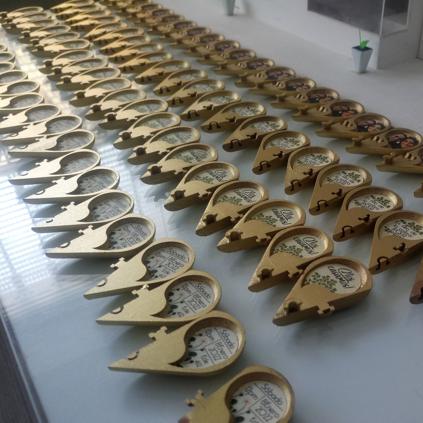 Modelo digital Medallón Corazón 3D - El ilusionista - S203D01