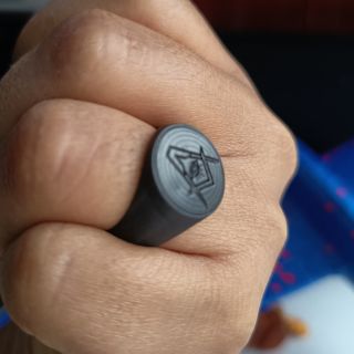 Anillo Masónico Minimalista - S203D122