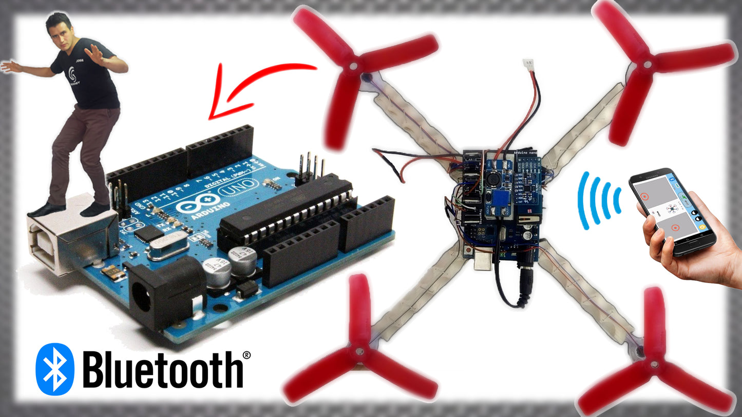 Drone Casero Arduino Uno ✔️ Versión 3 S103D24