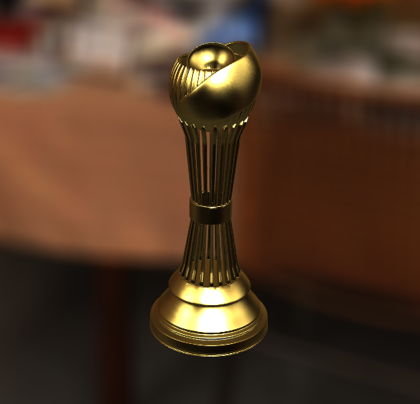 Modelo digital Trofeo Liga Betplay - S203D46