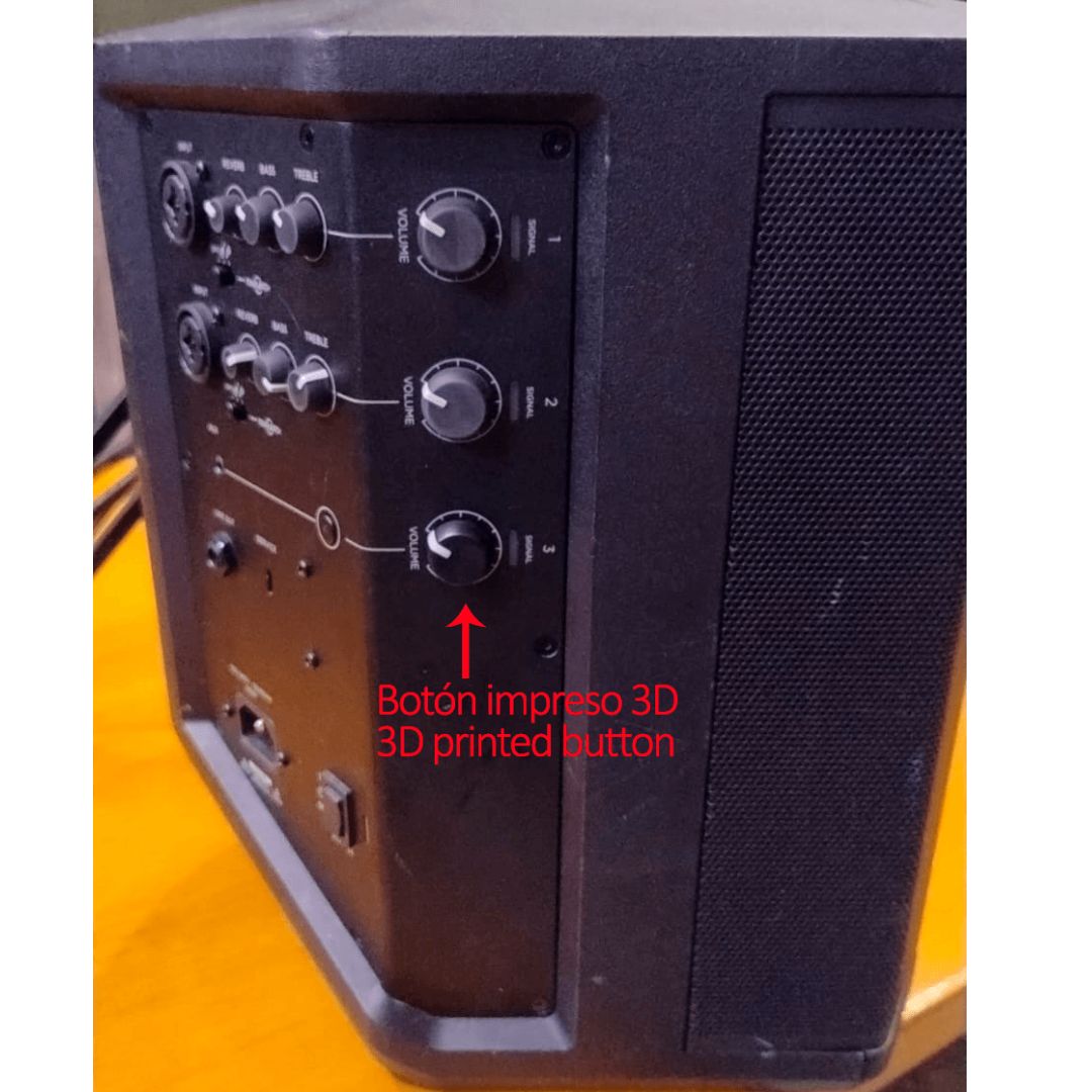 Botón Bose S1 Pro Sistema de Sonido Portátil - S203D52