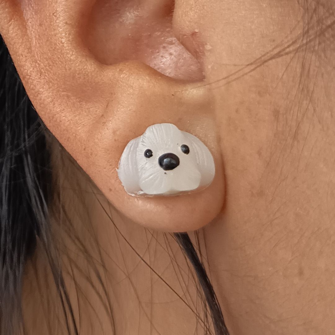 Diseño digital Paquete Aretes PERROS - S203D90