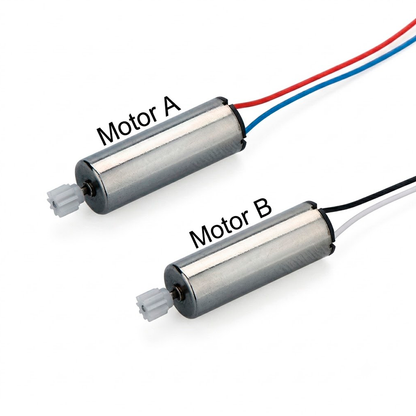 Motor Coreless 7x20mm para Drone Syma X5C X5SW | S103D12 | Con Piñón de 3mm (CW / CCW)