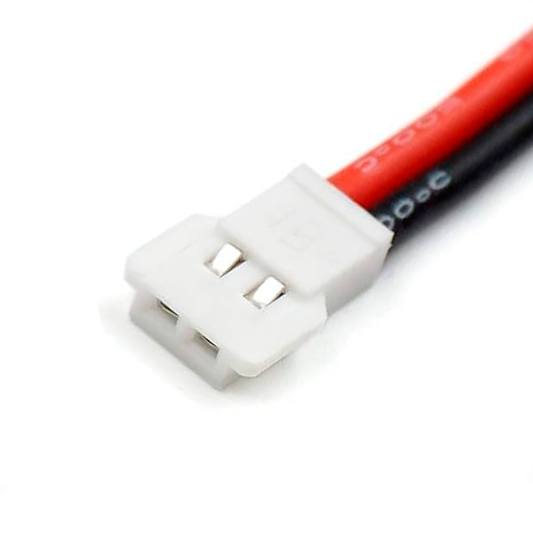 Cable Conector Molex MX 2.0 mm Hembra de 2 Pines | S103D18 | en Silicona | Para Baterías de Drones