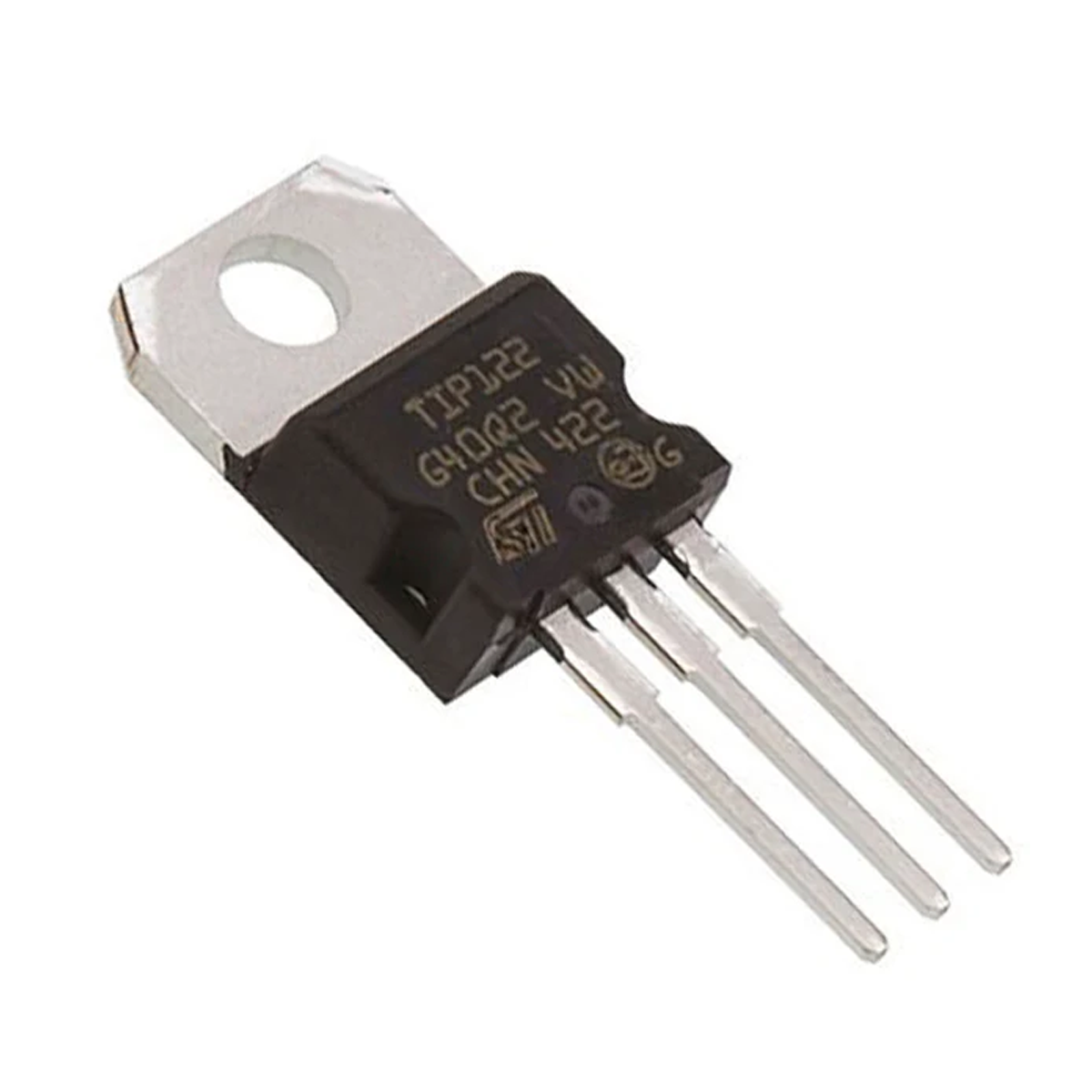 Transistor NPN TIP122 TO-220 | S103D06 | (Pack x2) Amplificador de Potencia para Arduino