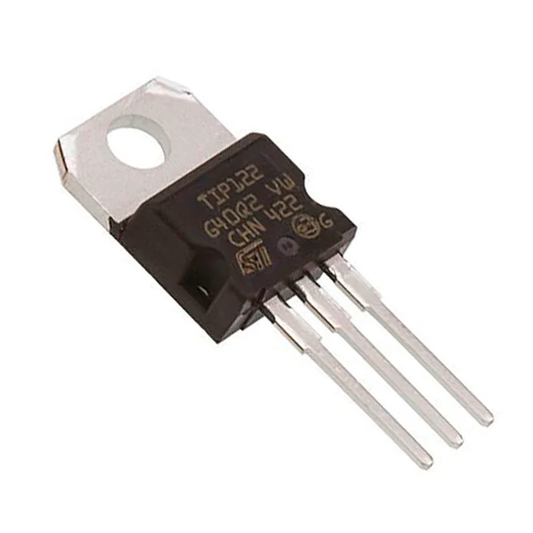 Transistor NPN TIP122 TO-220 | S103D06 | Amplificador de Potencia para Arduino
