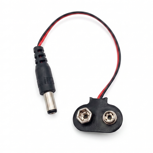 SUQ-Botón de batería DC 9V | S103D20 |enchufe de alimentación para Arduino Mega 2560 1280 UNO R3 132 9V, hebilla de batería