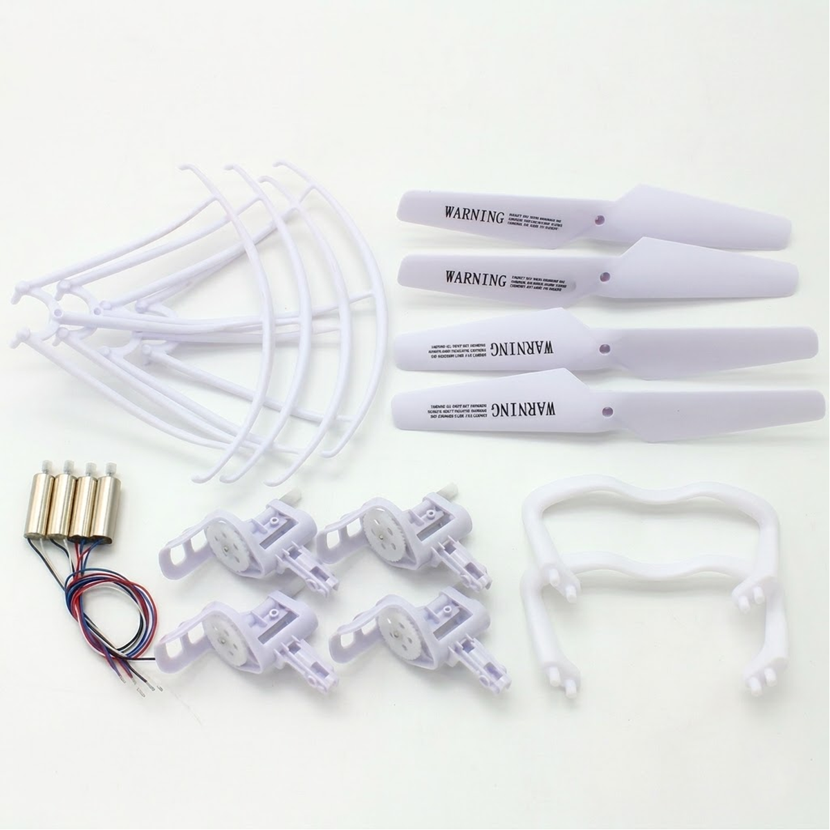 Kit de Reparación Completo | S103D00 | para Drone Syma X5C X5SW | Motores, Hélices y Engranajes