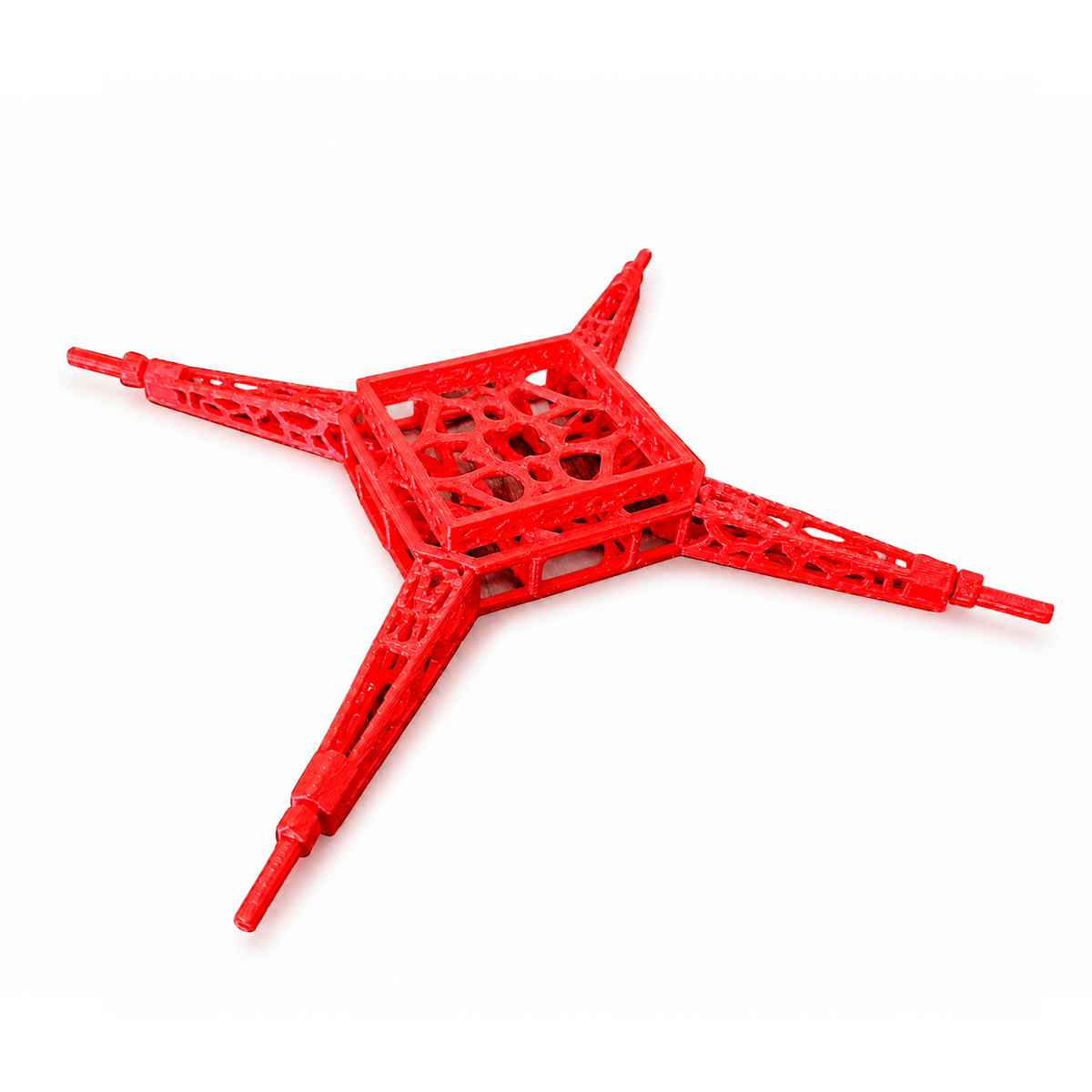 Chasis Impreso en 3D para Drone SERINSY v4 | S103D11  | Estructura con Pines Fusible Antichoque