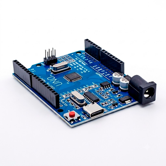 Placa de Desarrollo Arduino UNO R3 ATmega328P | S103D21 | SMD con Puerto USB Tipo-C