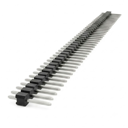 Tira de Pines Macho Rectos 1x40 2.54mm | S103D23 | Conector Modular para Shield de Drone Arduino UNO