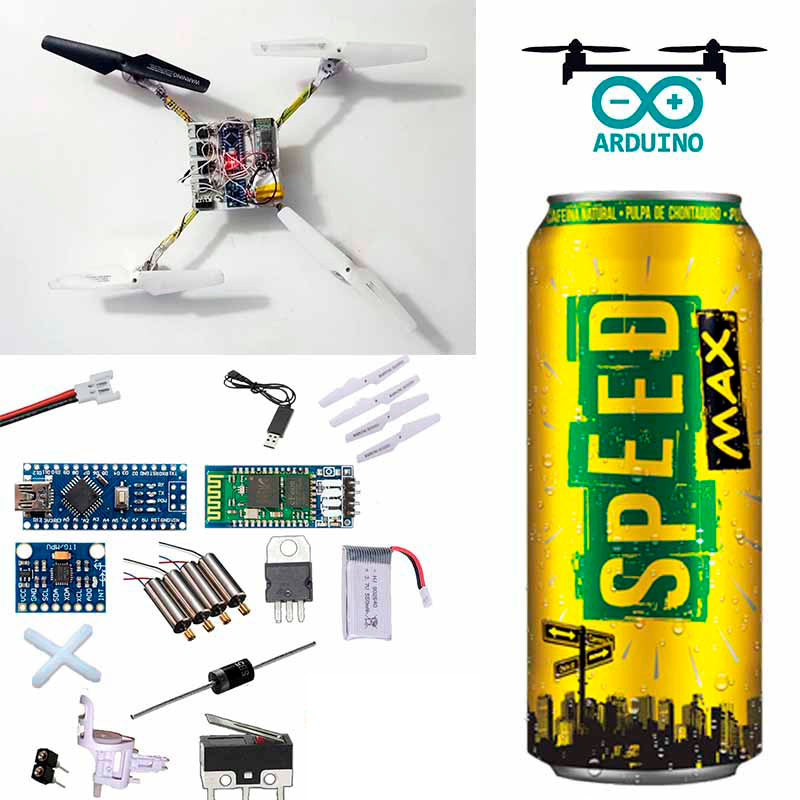 Arduino Dron Drone Casero Arduino ️ Versión 1 S103D22 – SERINSY 3D