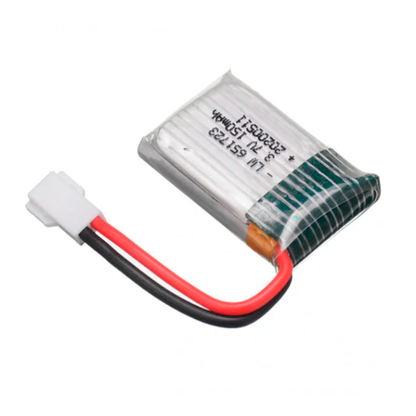 Batería LiPo 3.7V 150mAh 651723 | S103D14 | con Conector JST o MX2.0 | Para Mini Drones y Wearables