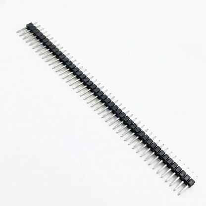 Tira de Pines Macho Rectos 1x40 2.54mm | S103D23 | Conector Modular para Shield de Drone Arduino UNO