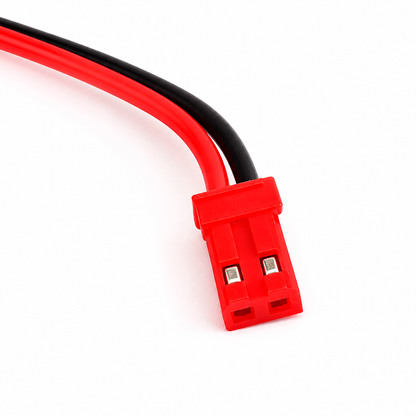 Cable Conector JST-RCY Macho de 2 Pines con Cables de 10cm | Para Baterías de Drones y RC