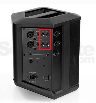 Diseño digital Botón Mediano Bose S1 Pro Sistema de Sonido Portátil - S203D89