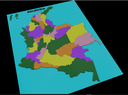 Diseño digital - Colombia – Departamentos S203D81