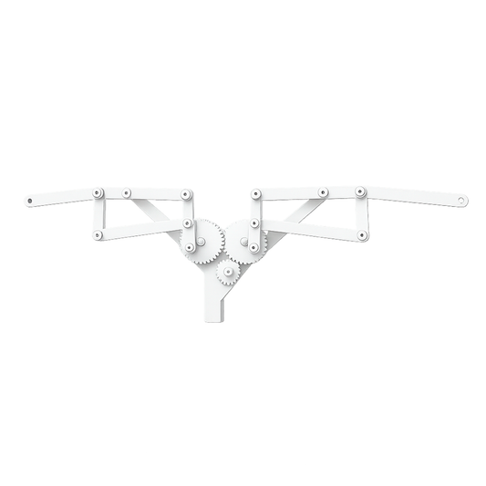 Mecanismo Ala Articulada Biomimética de Murciélago para Drones - Kinetic Sculpture (KS) - S203D101