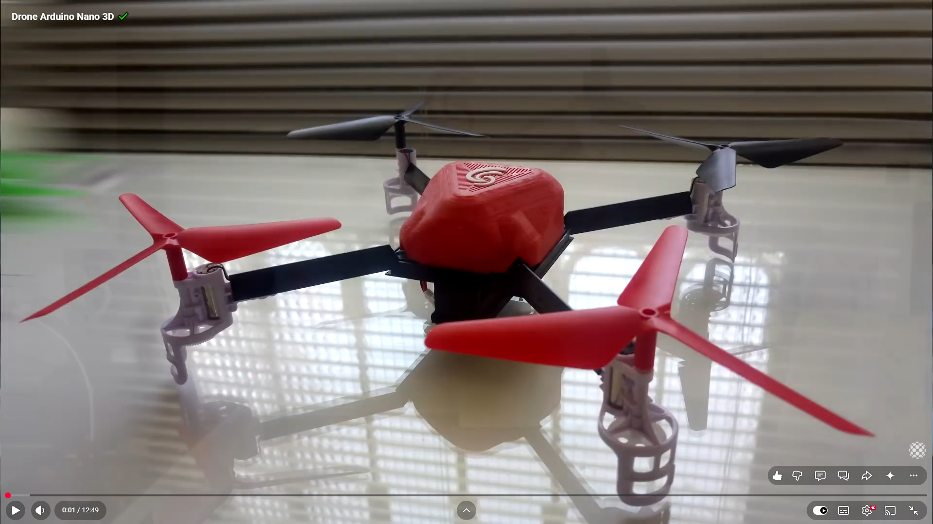 Cargar video: Drone Casero Arduino ✔️ Actualizado FULL - Si Vuela