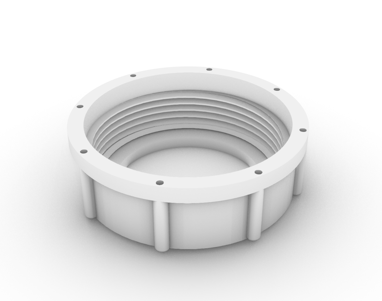Adaptador de Bidón IBC S60x6 - Gardena + empaques S203D69