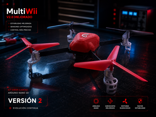 Drone Arduino 3D ✔️ Versión 2 S103D23
