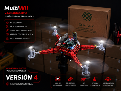 Kit Drone Educativo Arduino 3D ✔️ Versión 4 S103D25