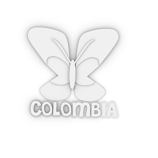 Imán Mariposa Colombia - S203D54