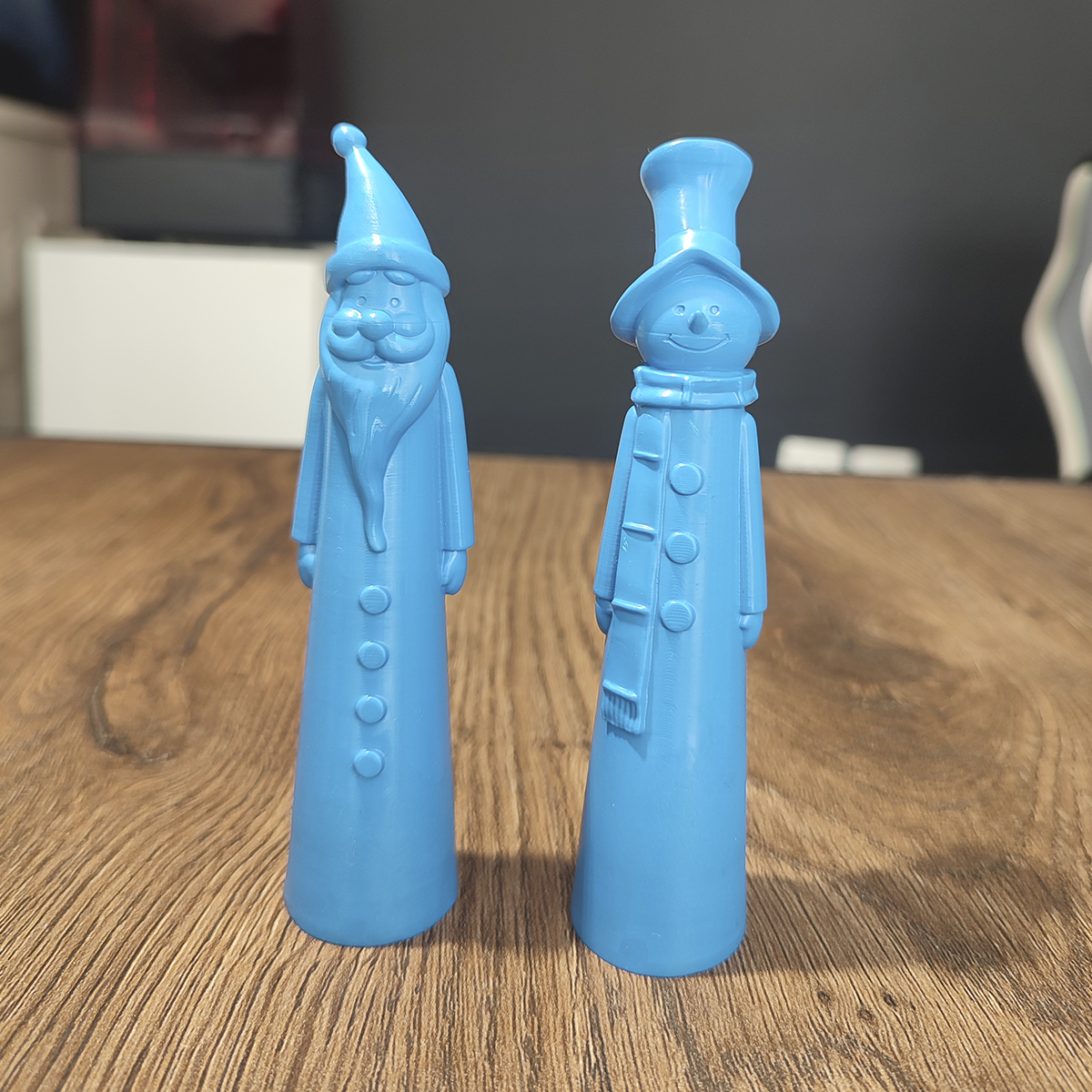 Muñeco Nieve y Papá Noel Minimalista – S203D107