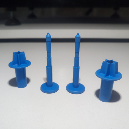 Modelo 3D- Cortador expulsador en forma estrella - S203D70