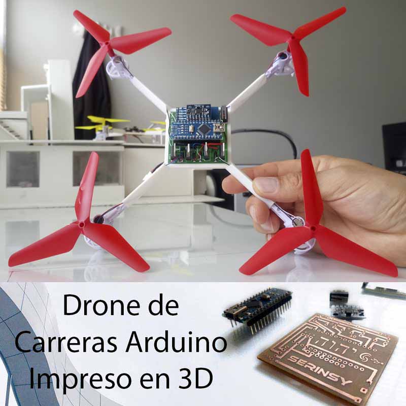 Drone Arduino 3D ✔️ Versión 2 S103D23