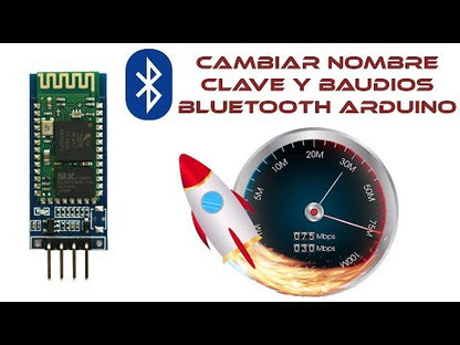 Módulo Bluetooth HC-06 GY-186 | S103D05 | Transceptor Serial Inalámbrico para Arduino