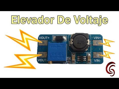 Módulo Elevador de Voltaje Step-Up MT3608 2A DC-DC |S103D16| con Entrada Micro-USB
